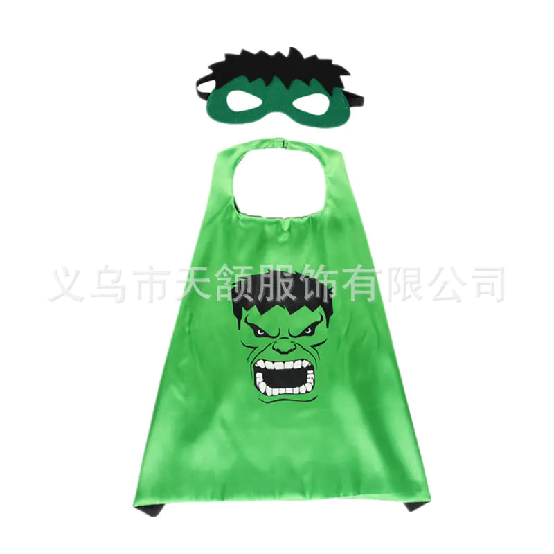 Kids' Superhero Cape for Halloween Dress-Up Party