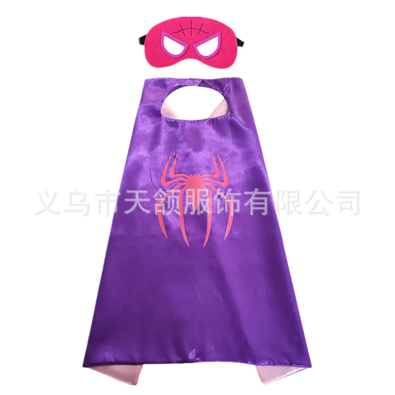 Kids' Superhero Cape for Halloween Dress-Up Party