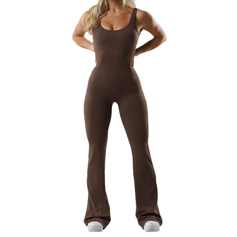 Seamless Yoga Bodysuit - Women's Casual Activewear