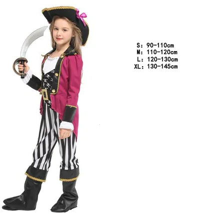 Halloween Pirate Costume for Kids - Boys & Girls