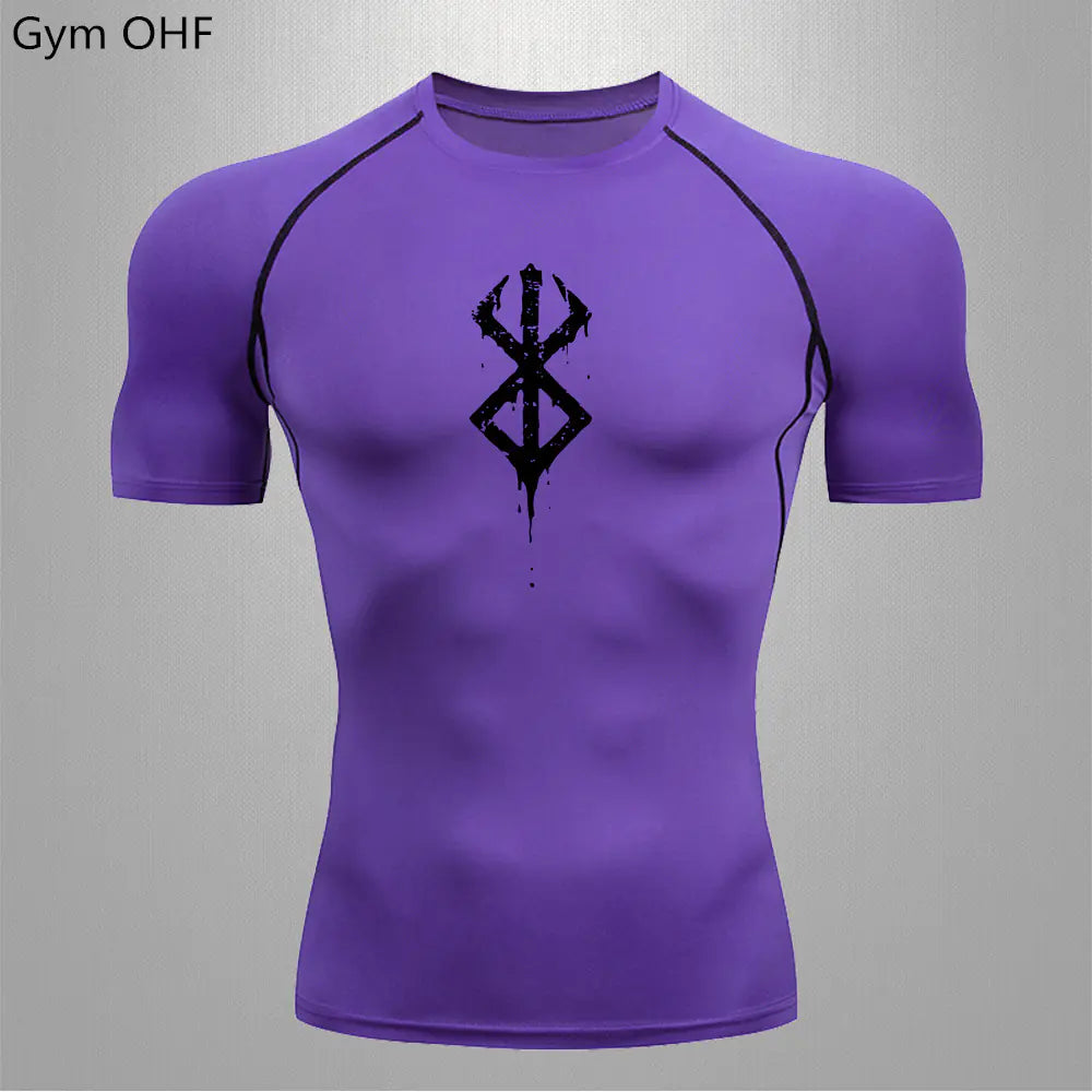 Men's Fitness Quick-Dry Compression T-Shirt