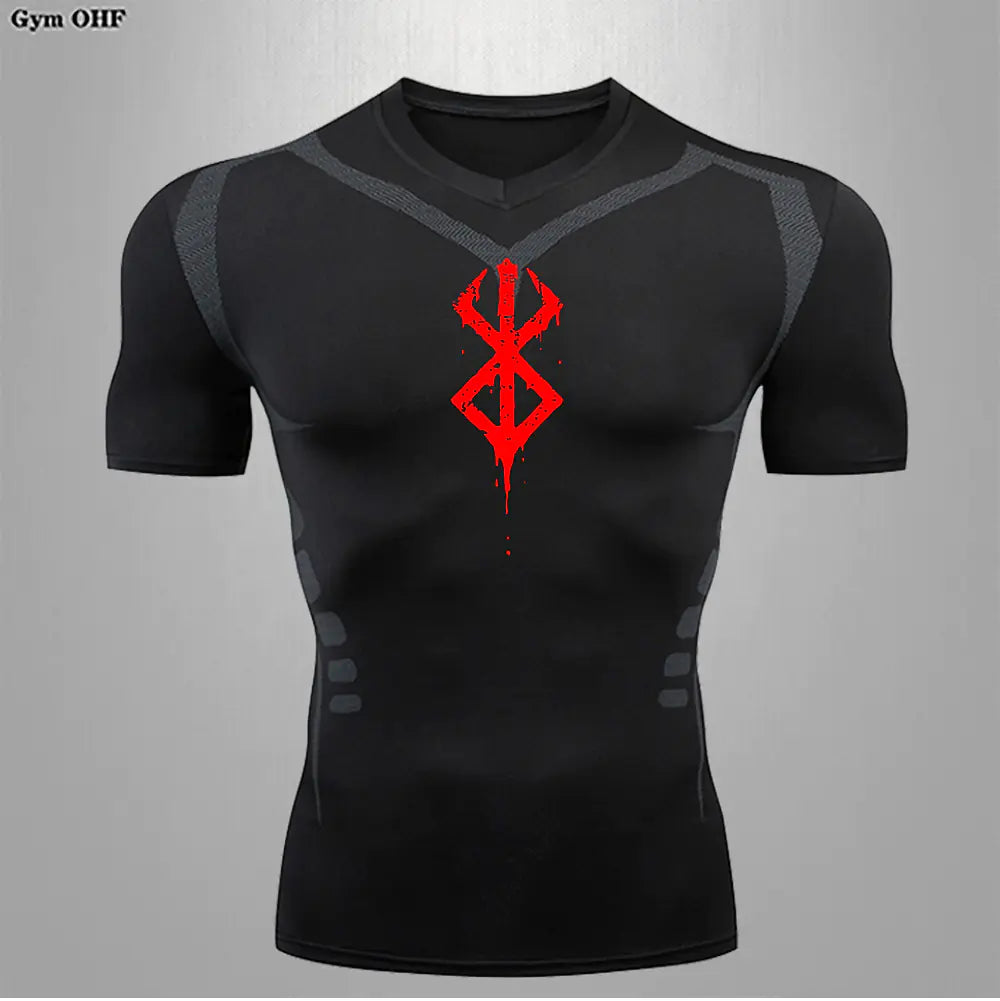 Men's Fitness Quick-Dry Compression T-Shirt