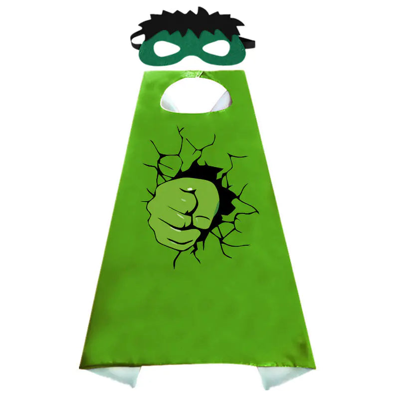 Kids' Superhero Cape for Halloween Dress-Up Party