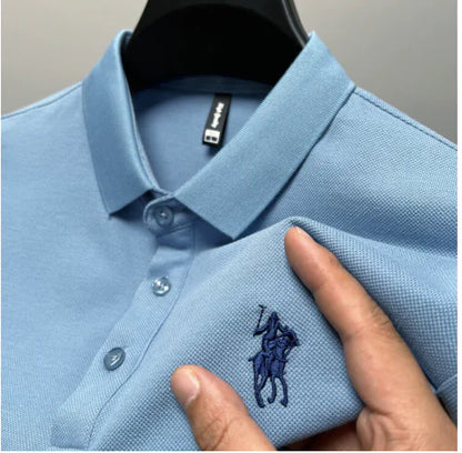 Gevante Men's Short Sleeve Polo Shirt (One Piece)