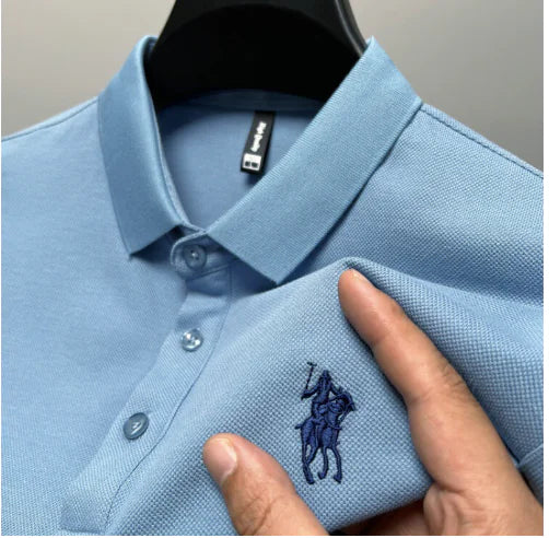 Gevante Men's Short Sleeve Polo Shirt (One Piece)