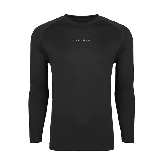 Men's Long Sleeve Fitness T-Shirt - Quick Dry & Breathable