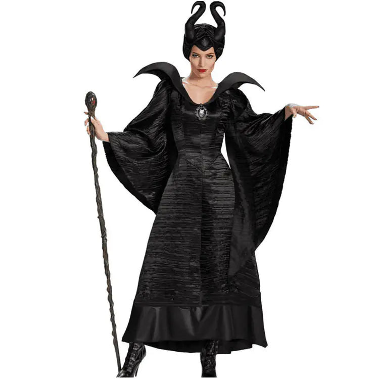 Dark Witch Costume for Role Play and Halloween