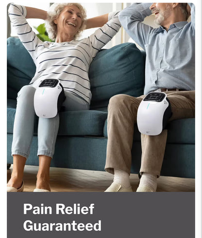 Smart Knee Massager with heat, Red light and massage therapy