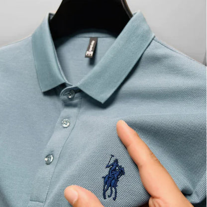 Gevante Men's Short Sleeve Polo Shirt (One Piece)