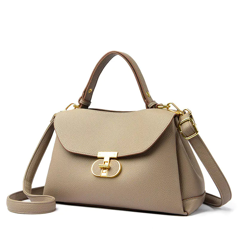 Large Capacity Advanced Texture Handbag for Ladies