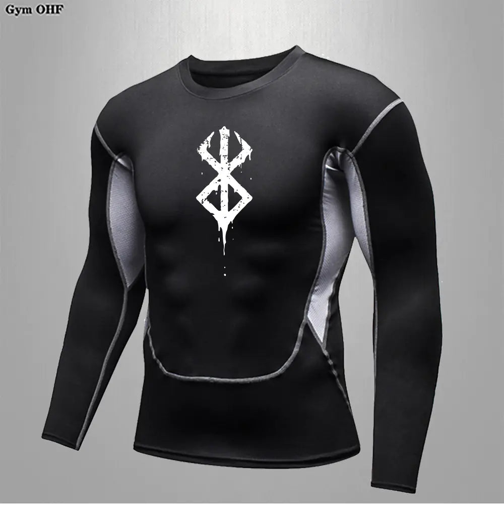 Men's Fitness Quick-Dry Compression T-Shirt
