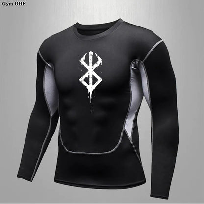 Men's Fitness Quick-Dry Compression T-Shirt