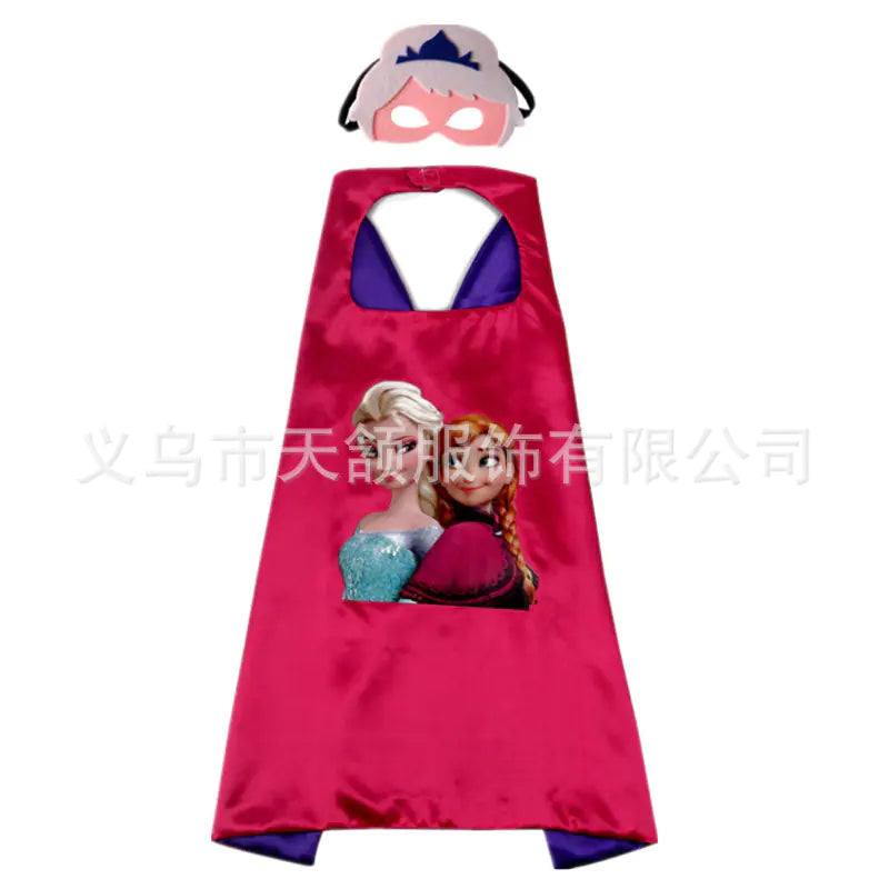 Kids' Superhero Cape for Halloween Dress-Up Party