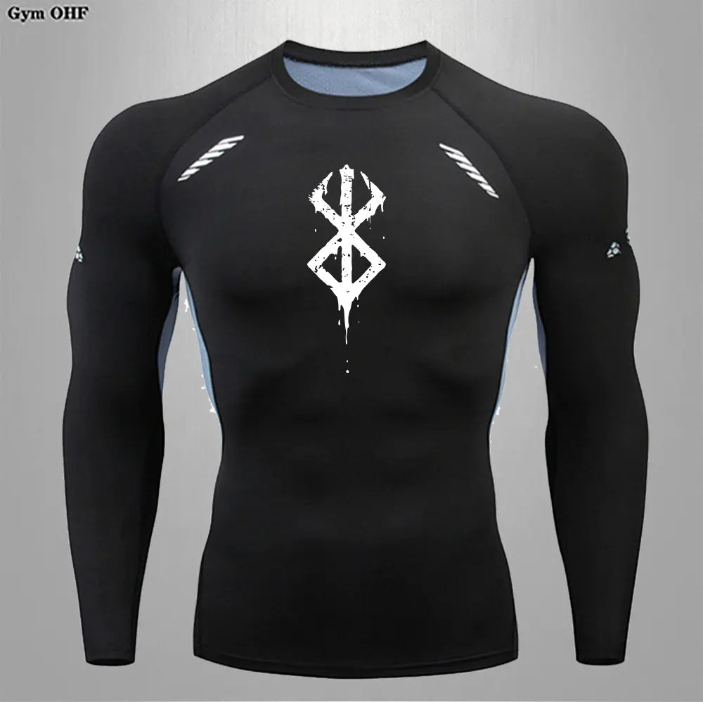Men's Fitness Quick-Dry Compression T-Shirt
