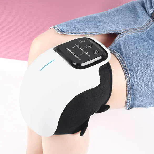 Smart Knee Massager with heat, Red light and massage therapy