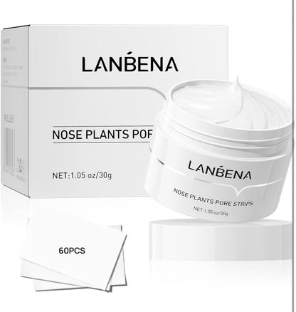LANBENA Blackhead Remover Nose Mask with 60 Sheets