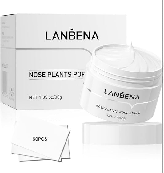 LANBENA Blackhead Remover Nose Mask with 60 Sheets