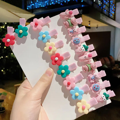 Cute Cartoon Hairpins for Kids