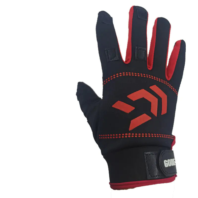 Fishing Gloves with Three-Finger Design for Competition