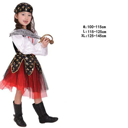 Halloween Pirate Costume for Kids - Boys & Girls