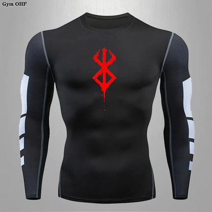 Men's Fitness Quick-Dry Compression T-Shirt