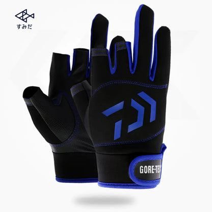 Fishing Gloves with Three-Finger Design for Competition