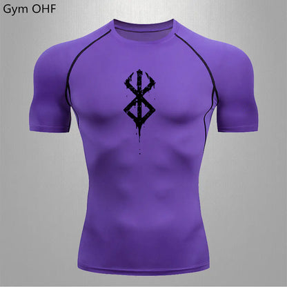 Men's Fitness Quick-Dry Compression T-Shirt