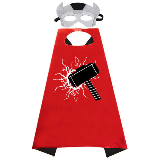 Kids' Superhero Cape for Halloween Dress-Up Party