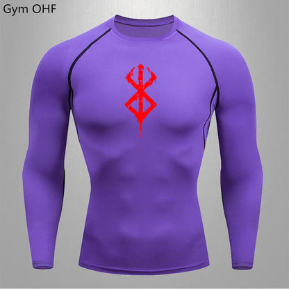 Men's Fitness Quick-Dry Compression T-Shirt