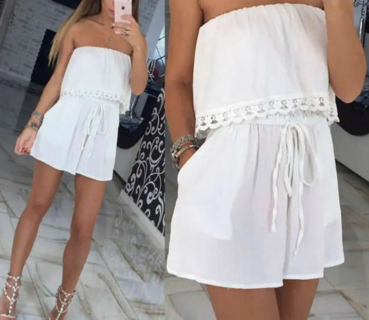 Off-Shoulder Sexy Bodysuit for Women