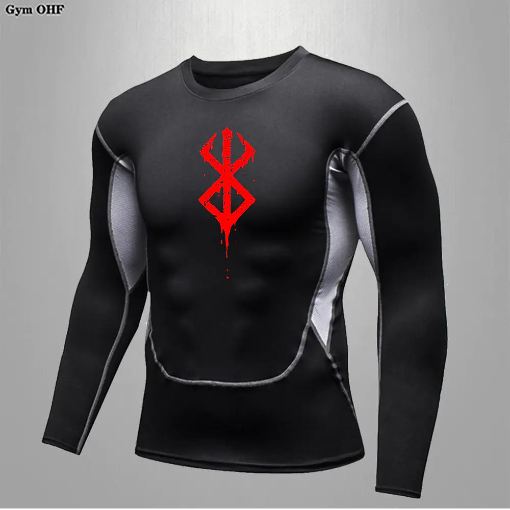 Men's Fitness Quick-Dry Compression T-Shirt
