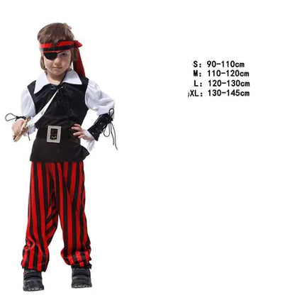 Halloween Pirate Costume for Kids - Boys & Girls