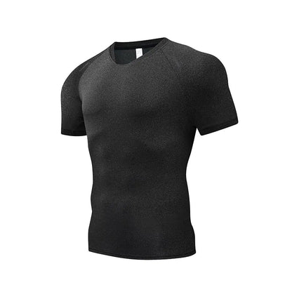 Men's Fitness Short Sleeve Quick-Dry Casual T-Shirt