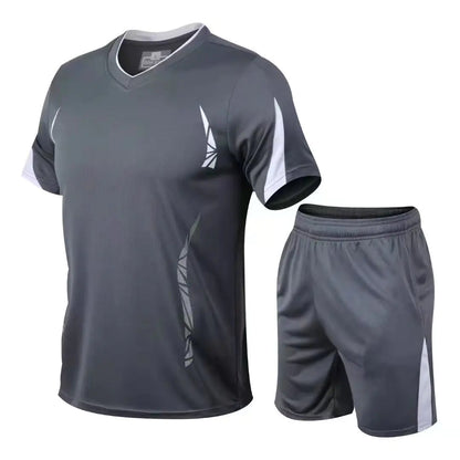 Men's Quick Dry Short Sleeve Fitness T-Shirt for Running