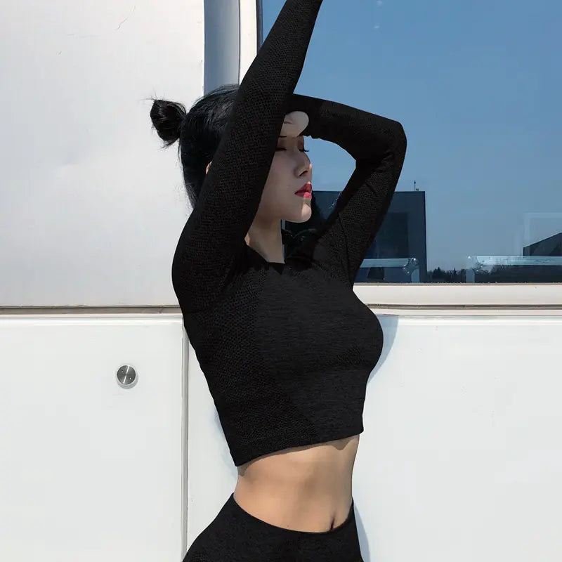Quick-Dry Yoga Pants Training Set for Activewear