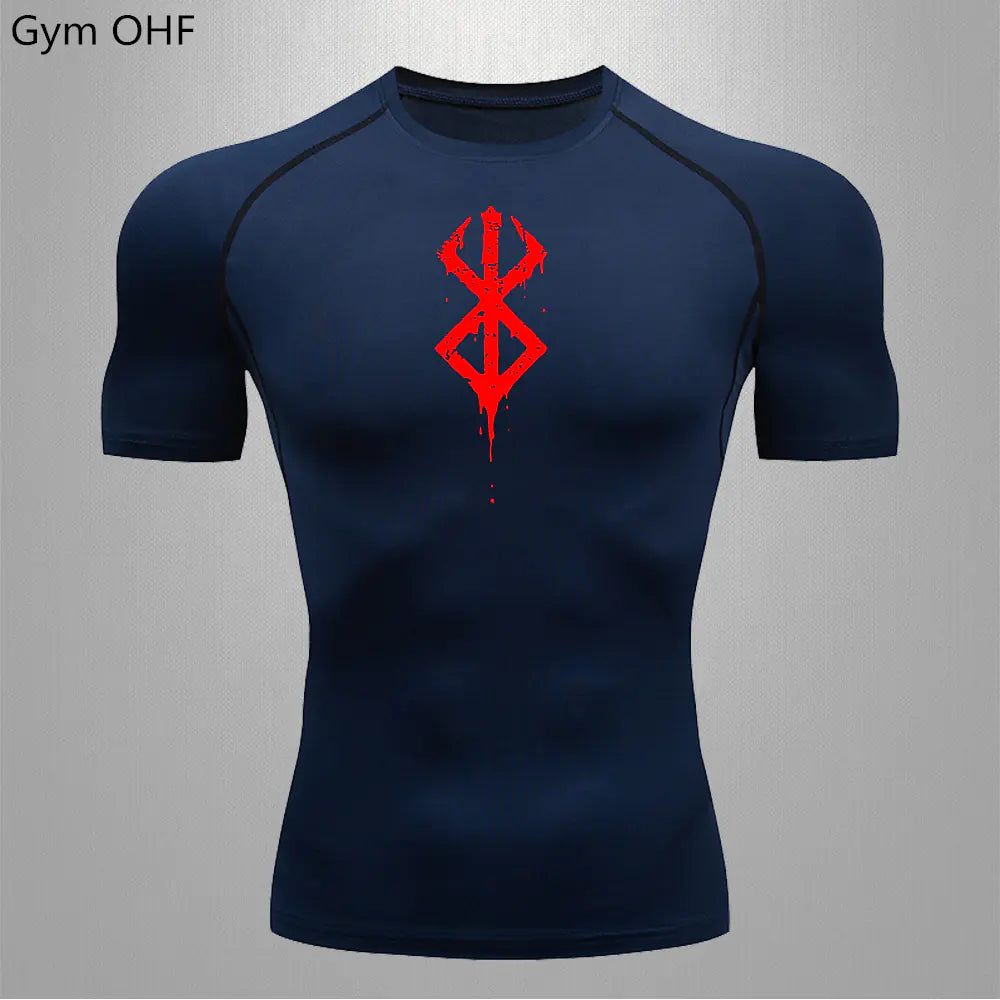 Men's Fitness Quick-Dry Compression T-Shirt