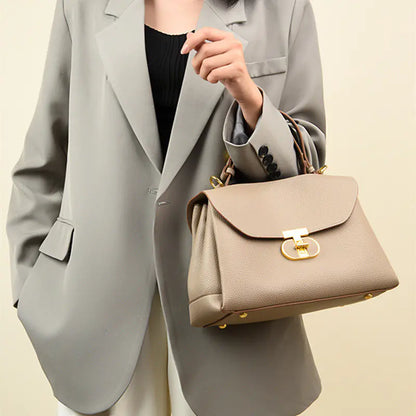 Large Capacity Advanced Texture Handbag for Ladies