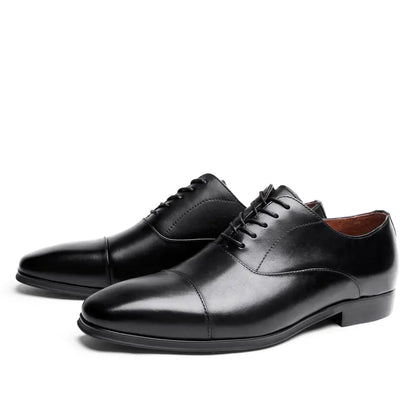 Formal Three-Joint Leather Business Shoes