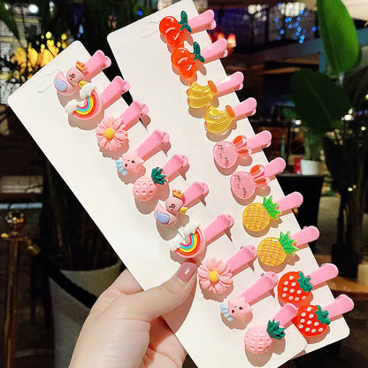 Cute Cartoon Hairpins for Kids