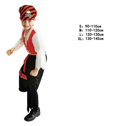Halloween Pirate Costume for Kids - Boys & Girls
