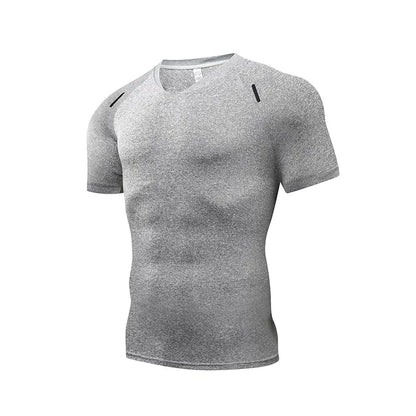 Men's Fitness Short Sleeve Quick-Dry Casual T-Shirt