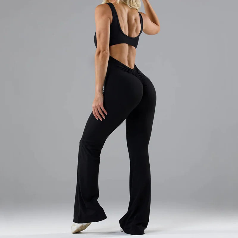 Seamless Yoga Bodysuit - Women's Casual Activewear