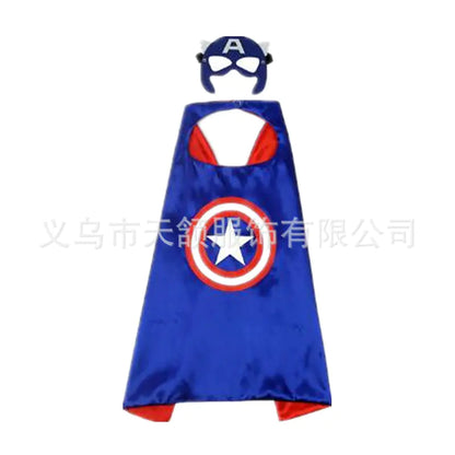 Kids' Superhero Cape for Halloween Dress-Up Party