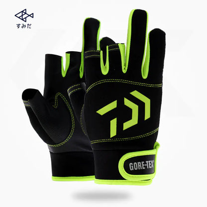 Fishing Gloves with Three-Finger Design for Competition