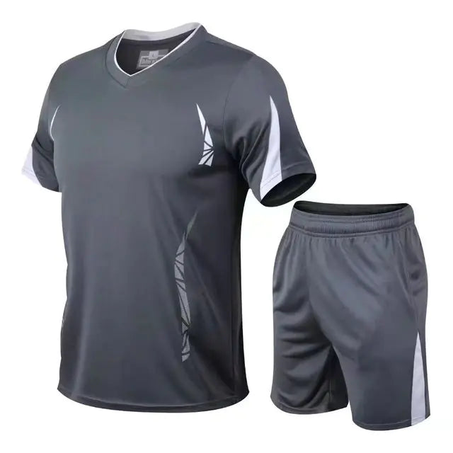 Men's Quick Dry Short Sleeve Fitness T-Shirt for Running