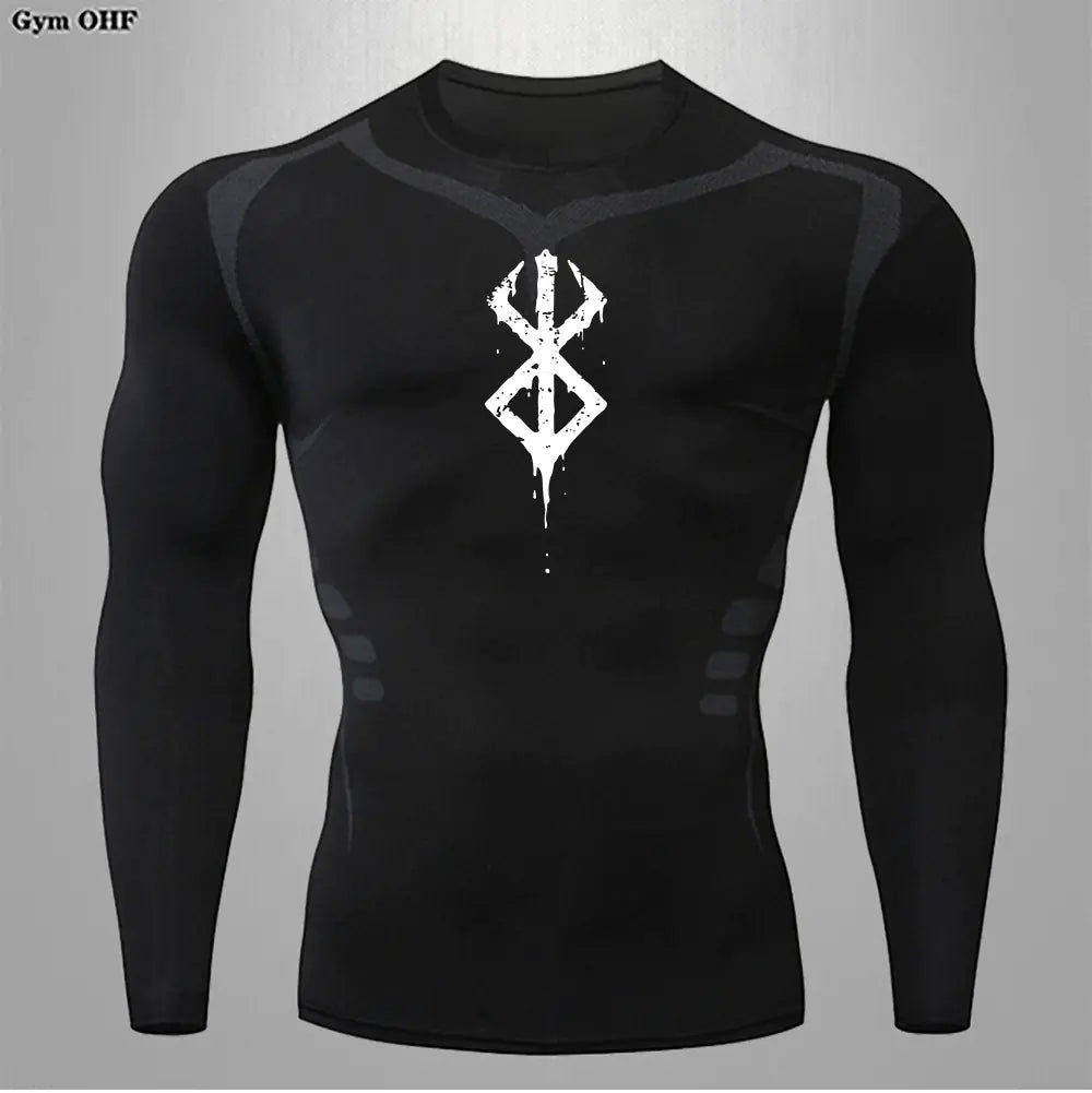 Men's Fitness Quick-Dry Compression T-Shirt
