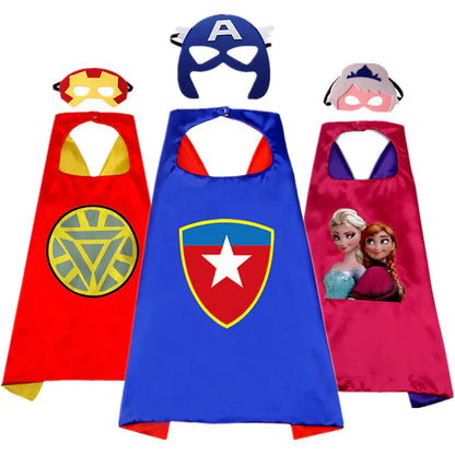 Kids' Superhero Cape for Halloween Dress-Up Party