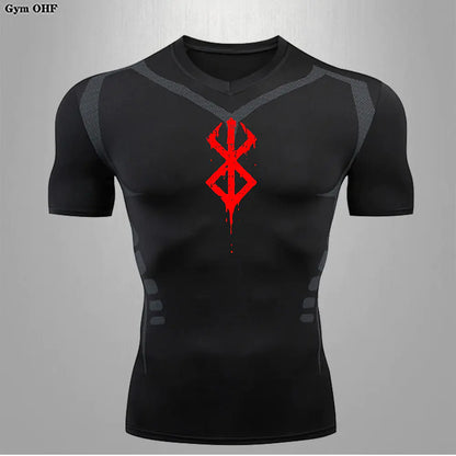 Men's Fitness Quick-Dry Compression T-Shirt
