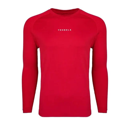 Men's Long Sleeve Fitness T-Shirt - Quick Dry & Breathable