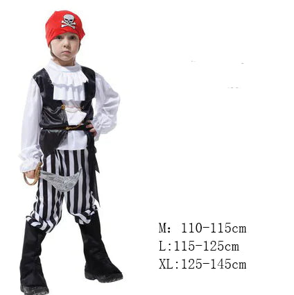 Halloween Pirate Costume for Kids - Boys & Girls